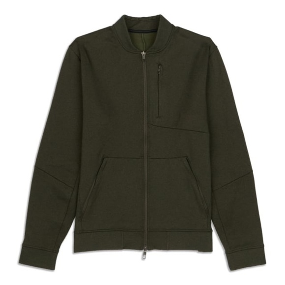Lululemon City Commute Bomber Dark Olive $128 - Picture 1 of 7